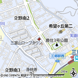 ファミリーマート三郷立野南店周辺の地図