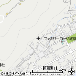 岡山県井原市笹賀町1600周辺の地図