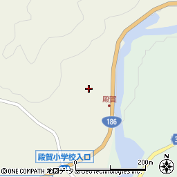 広島県山県郡安芸太田町下殿河内824周辺の地図