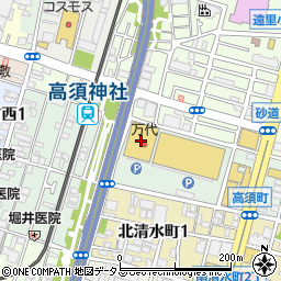 ｍａｎｄａｉ堺高須店周辺の地図