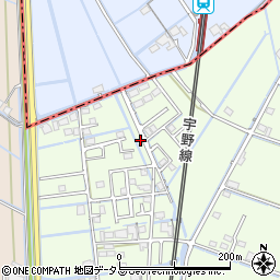 岡山県倉敷市茶屋町1817-8周辺の地図