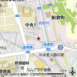 西部技術コンサルタント株式会社　倉敷支社周辺の地図