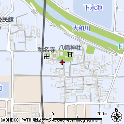 奈良県磯城郡川西町下永382-2周辺の地図