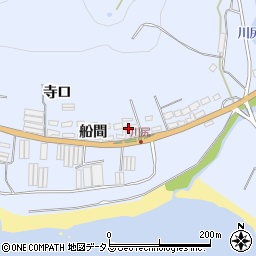 愛知県田原市和地町船間周辺の地図