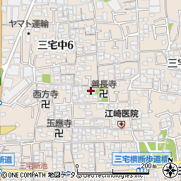 願久寺周辺の地図