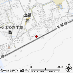 岡山県井原市上出部町1230周辺の地図