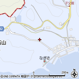 岡山県瀬戸内市牛窓町鹿忍7302-3周辺の地図