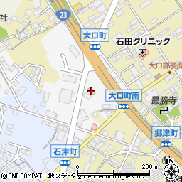 セブンイレブン松阪荒木町店周辺の地図