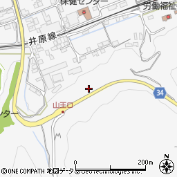 岡山県井原市上出部町1033周辺の地図