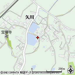 三重県名張市矢川527周辺の地図