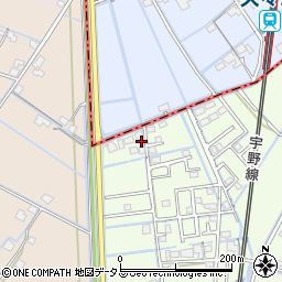 岡山県倉敷市茶屋町2165周辺の地図