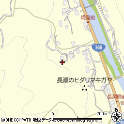 三重県名張市長瀬1554周辺の地図
