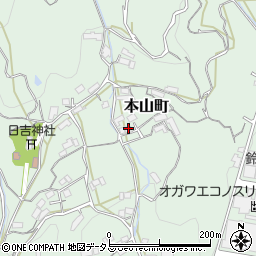 広島県府中市本山町1104周辺の地図