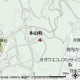 広島県府中市本山町1055周辺の地図
