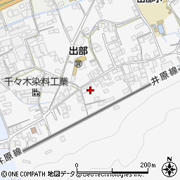 岡山県井原市上出部町96周辺の地図