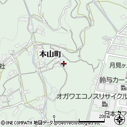 広島県府中市本山町1058周辺の地図
