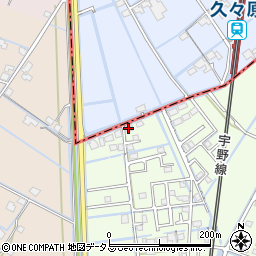 岡山県倉敷市茶屋町1824-1周辺の地図