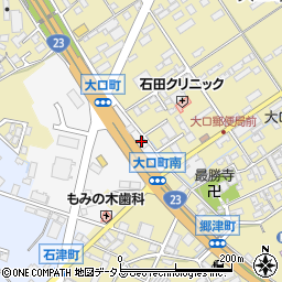 なごみ　松阪店周辺の地図