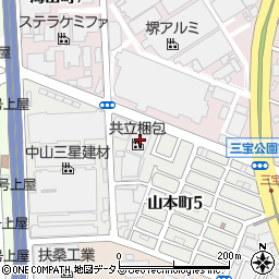 大阪府堺市堺区山本町5丁116周辺の地図
