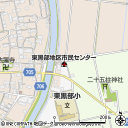 松阪市東黒部地区市民センター周辺の地図