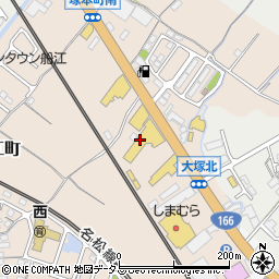 三重ダイハツ販売松阪船江店周辺の地図