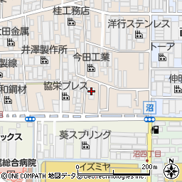 大阪府八尾市太田新町9丁目99周辺の地図