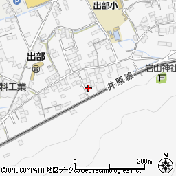 岡山県井原市上出部町1228周辺の地図