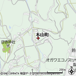 広島県府中市本山町1108周辺の地図