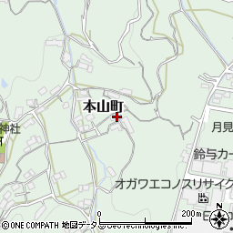 広島県府中市本山町1061周辺の地図