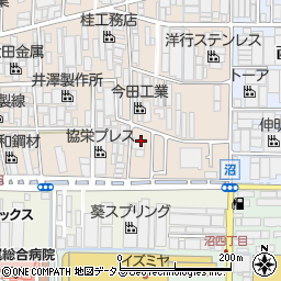 大阪府八尾市太田新町9丁目97周辺の地図