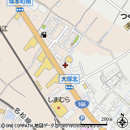 日産プリンス三重Ｕ－Ｃａｒ松阪周辺の地図