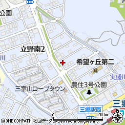 スペースＥＣＯ奈良三郷駅前第３駐車場周辺の地図