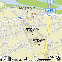 井原市立木之子小学校周辺の地図