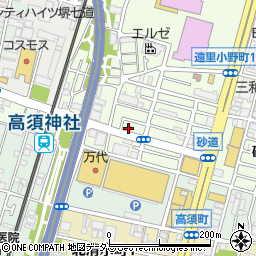 ヤオ歯科医院周辺の地図