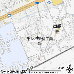 岡山県井原市上出部町53周辺の地図