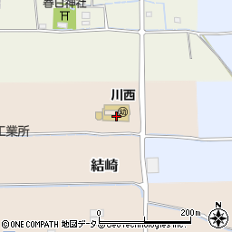 川西周辺の地図