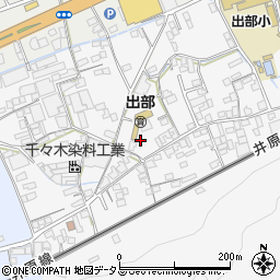 岡山県井原市上出部町114周辺の地図