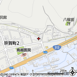 岡山県井原市笹賀町893周辺の地図