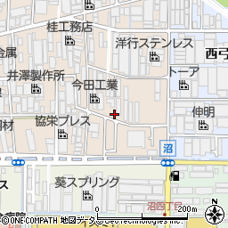 大阪府八尾市太田新町9丁目46周辺の地図