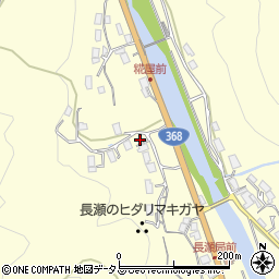 三重県名張市長瀬1578周辺の地図