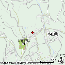 広島県府中市本山町1137周辺の地図