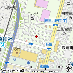 株式会社芝田化工設計周辺の地図
