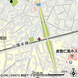 岡山県倉敷市中島2周辺の地図