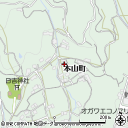 広島県府中市本山町1100周辺の地図