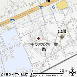 岡山県井原市上出部町49周辺の地図