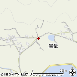 岡山県岡山市東区宝伝周辺の地図