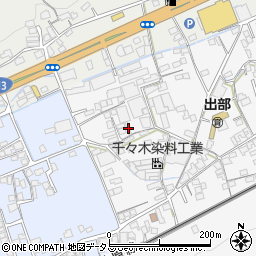 岡山県井原市上出部町6周辺の地図