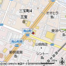ステーキのどん 堺七道店周辺の地図
