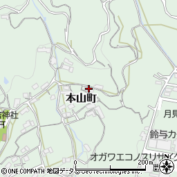 広島県府中市本山町1258周辺の地図
