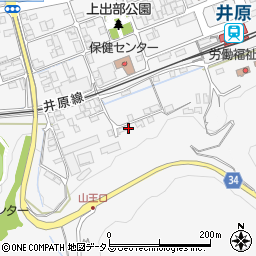 岡山県井原市上出部町1026周辺の地図